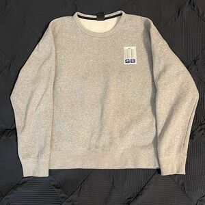 Nike Gray Crewneck Men's Sweater